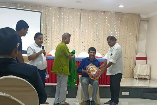 Felicitation by IMA-Wanaprthy